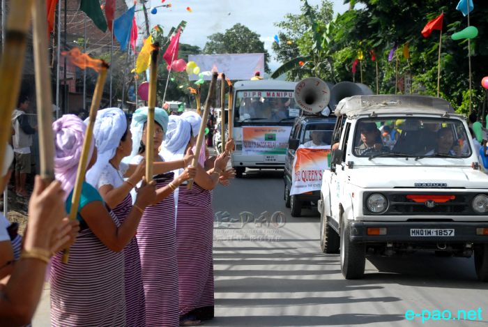 Queen's Baton Relay for Commonwealth Games 2010 - Manipur Leg  :: 27 July 2010