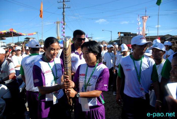 Queen's Baton Relay for Commonwealth Games 2010 - Manipur Leg  :: 27 July 2010