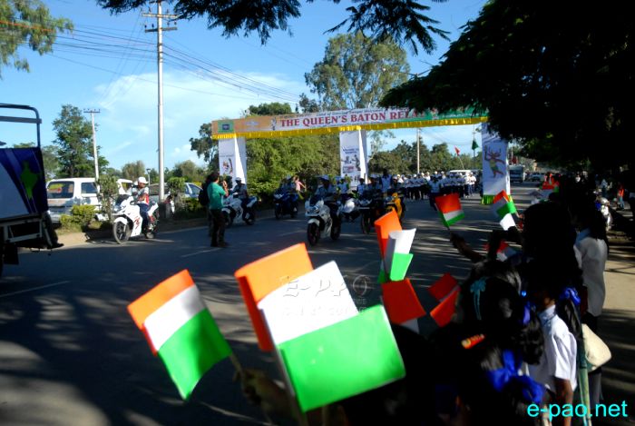 Queen's Baton Relay for Commonwealth Games 2010 - Manipur Leg  :: 27 July 2010