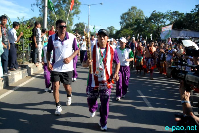 Queen's Baton Relay for Commonwealth Games 2010 - Manipur Leg  :: 27 July 2010