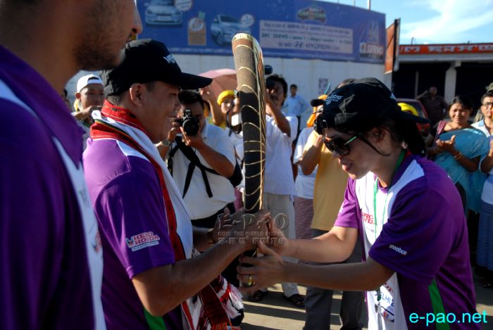Queen's Baton Relay for Commonwealth Games 2010 - Manipur Leg  :: 27 July 2010