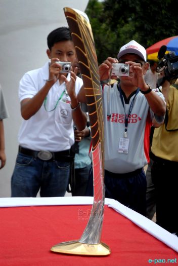 Queen's Baton Relay for Commonwealth Games 2010 - Manipur Leg  :: 27 July 2010
