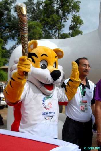 Queen's Baton Relay for Commonwealth Games 2010 - Manipur Leg  :: 27 July 2010