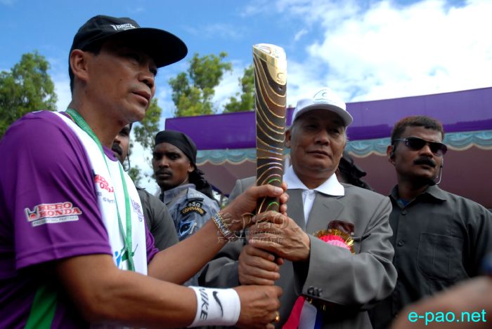 Queen's Baton Relay for Commonwealth Games 2010 - Manipur Leg  :: 27 July 2010
