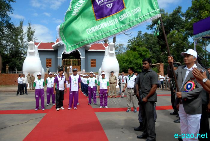 Queen's Baton Relay for Commonwealth Games 2010 - Manipur Leg  :: 27 July 2010