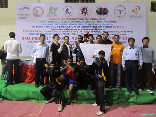 11th IFMA India National Muaythai Championship 2011 at Amberpet Municipal Indoor Stadium, Hyderabad