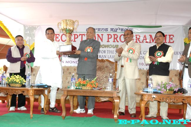 34th National Games 2011 Medal Winners felicitated :: March 2011