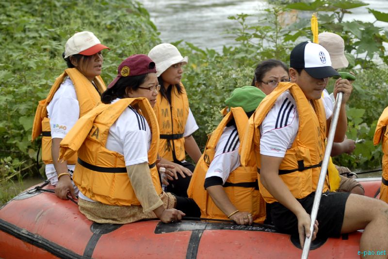 The Spirit of Imphal River Rafting Expedition 2012 (Khuman Lampak to Laiphakpam) :: 16 September 2012