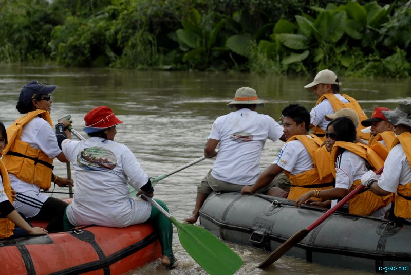 The Spirit of Imphal River Rafting Expedition 2012 (Khuman Lampak to Laiphakpam) :: 16 September 2012