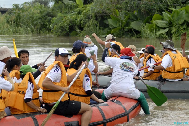 The Spirit of Imphal River Rafting Expedition 2012 (Khuman Lampak to Laiphakpam) :: 16 September 2012
