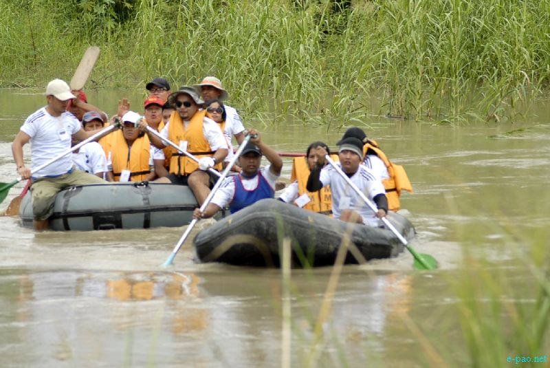 The Spirit of Imphal River Rafting Expedition 2012 (Khuman Lampak to Laiphakpam) :: 16 September 2012