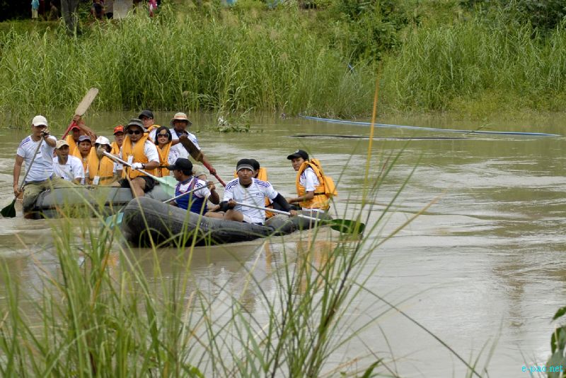 The Spirit of Imphal River Rafting Expedition 2012 (Khuman Lampak to Laiphakpam) :: 16 September 2012