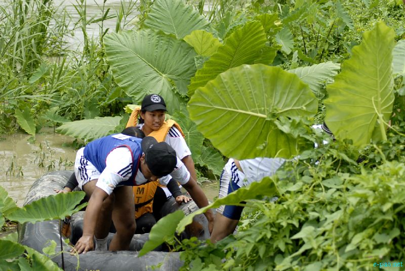 The Spirit of Imphal River Rafting Expedition 2012 (Khuman Lampak to Laiphakpam) :: 16 September 2012