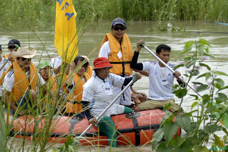 The Spirit of Imphal River Rafting Expedition 2012 (Khuman Lampak to Laiphakpam) :: 16 September 2012