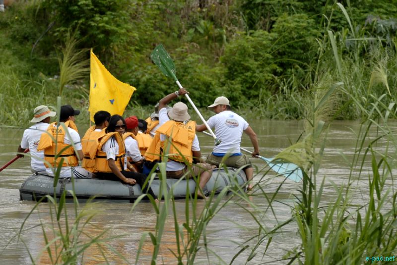 The Spirit of Imphal River Rafting Expedition 2012 (Khuman Lampak to Laiphakpam) :: 16 September 2012