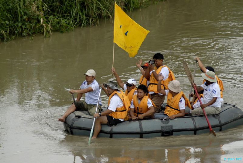 The Spirit of Imphal River Rafting Expedition 2012 (Khuman Lampak to Laiphakpam) :: 16 September 2012