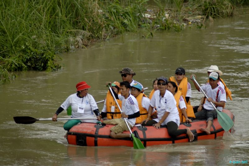 The Spirit of Imphal River Rafting Expedition 2012 (Khuman Lampak to Laiphakpam) :: 16 September 2012