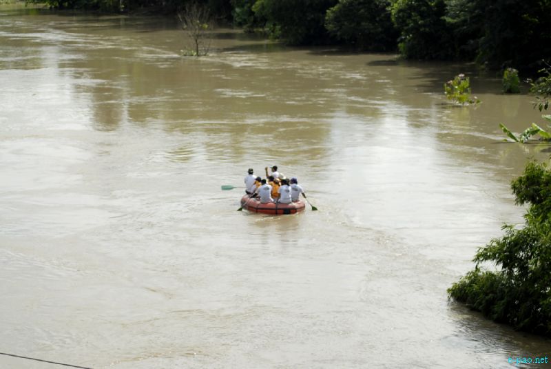 The Spirit of Imphal River Rafting Expedition 2012 (Khuman Lampak to Laiphakpam) :: 16 September 2012
