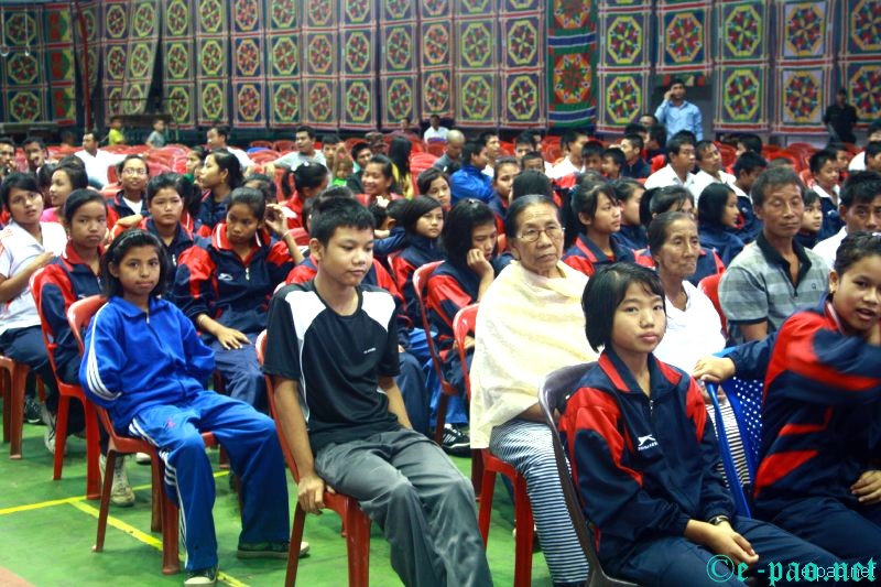 Grand Reception for London 2012 Olympians from Manipur  ::  19 August 2012