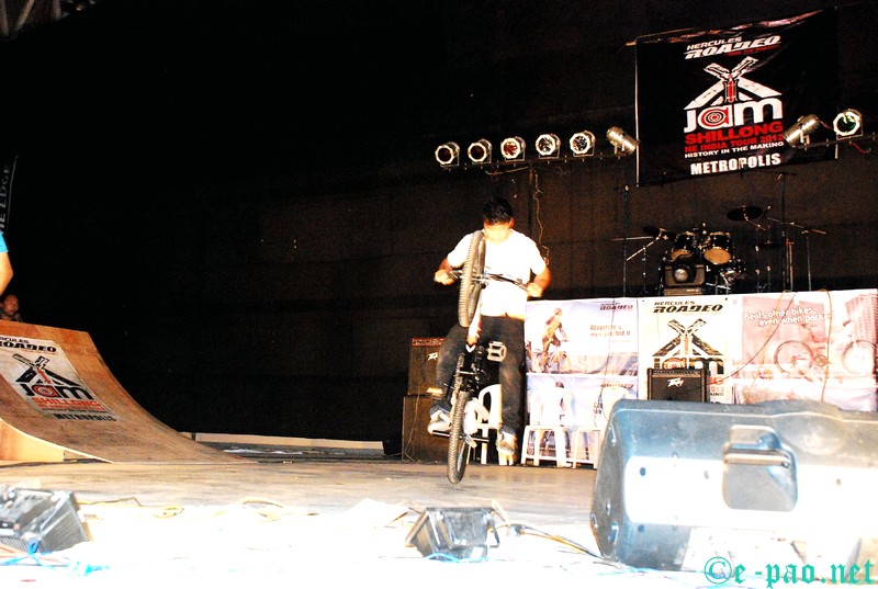 BMX Stunt show @ X Jam NE India Tour 2012 Shillong :: 18th August 2012