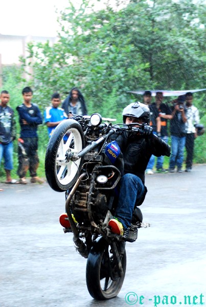 National Motorcycle stunt competition @ X Jam NE India Tour 2012 Shillong :: 18th Aug 2012
