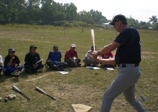 First Pitch-MLBI Coaching Camp :: November 2-12, 2007, Imphal, Manipur