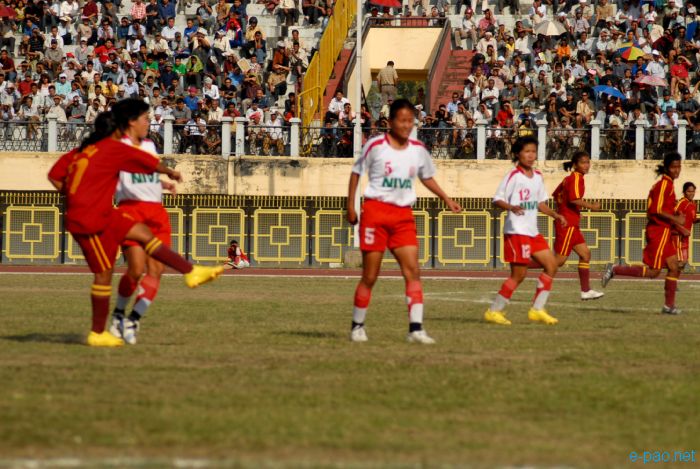 Final match of 18th Senior Women National Football Championship 2010 :: 25 March 2010