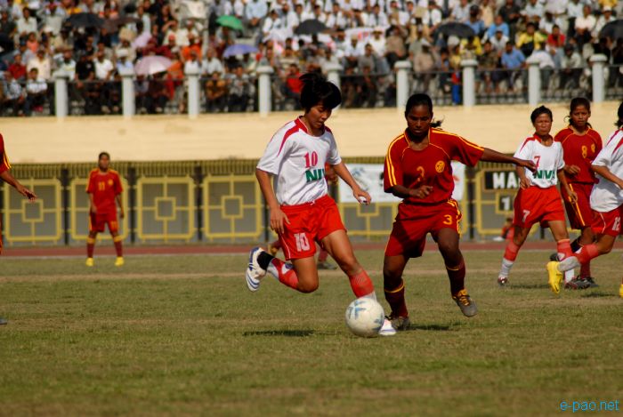 Final match of 18th Senior Women National Football Championship 2010 :: 25 March 2010