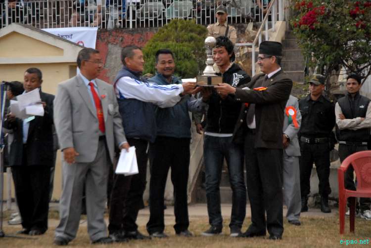 Prize Distribution of Final match at 55th CC Meet Football Tournament :: Dec 11 2011