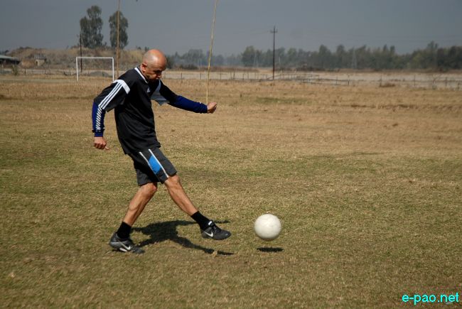 Richard Alderson  in 10 days football training camp :: 09-18th February 2011