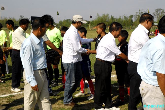 Under 13 Boys State Level Th Birachandra Singh Memorial Football Tournament 2011  :: 15 May 2011