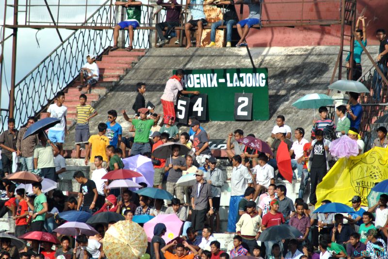 Wellington Phoenix, NZ vs FC Lajong Shillong at North East Super Series football at Khuman Lampak, Imphal :: August 26 2012