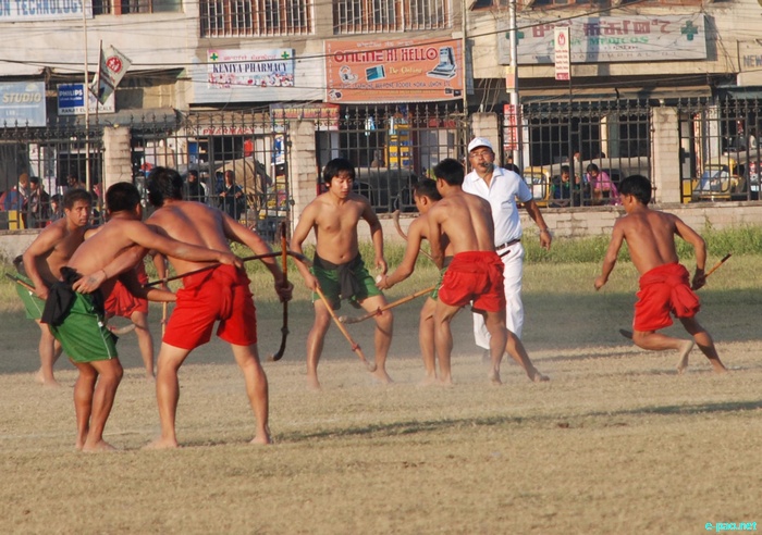 Mukna Kangjei - Indigenous Game of Manipur at the Manipur Sangai Tourism Festival 2011 :: 27 November