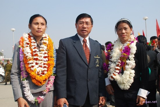 World Champion Mary Kom triumphant return at Tulihal  :: 03rd Dec 2008