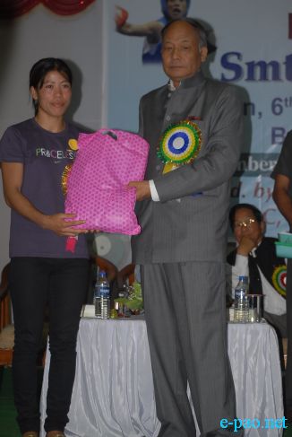 Mary Kom : Hero's welcome accorded :: 25 September 2010