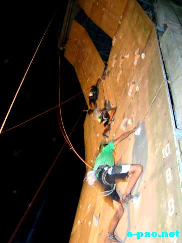 13th North East Zone Sport Climbing Competition at Imphal :: 8th to 10th oct, 2011