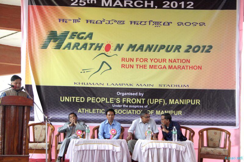 Mega Marathon Manipur 2012 - Run for your Nation, Run the Mega Marathon :: March 25 2012