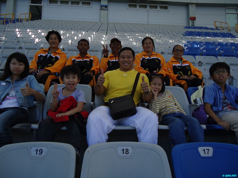 Manipur Team at 17th Asian Masters Championship 2012, Taipei