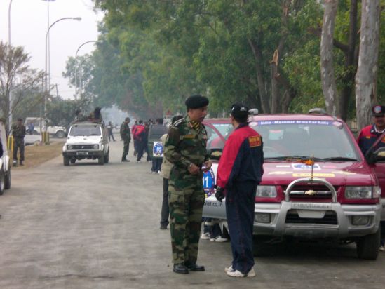 First Indo-Myanmar joint Car Rally @ Imphal on Dec 11, 2006
