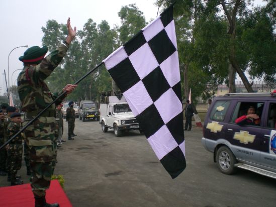 First Indo-Myanmar joint Car Rally @ Imphal on Dec 11, 2006