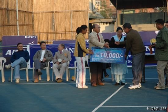 Prize Distribution of Manipur Ranking Tennis Tourney :: Nov 25 - Dec 9th, 2007