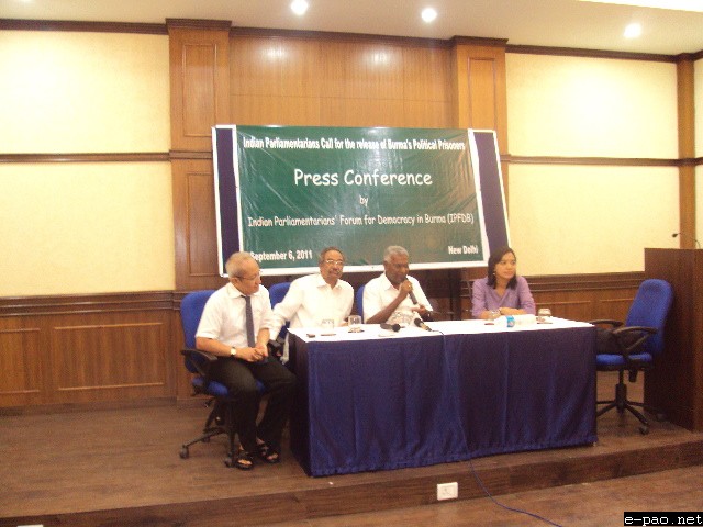 Indian Parliamentarians Press Statement on Political Prisoners and National Reconciliation in Burma