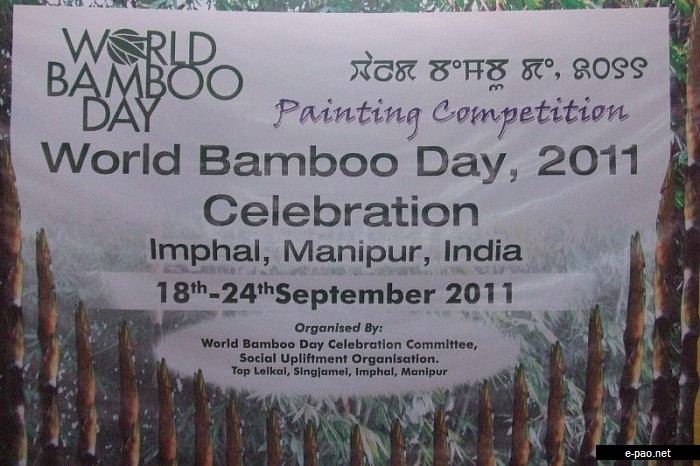 World Bamboo Day, 2011 celebration at Imphal