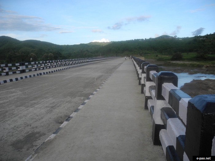 View of Serou bridge - Serou longest bridge in Manipur 