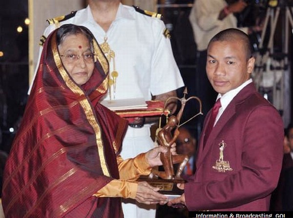 Mayengbam Suranjoy - Arjuna Award winners 2011