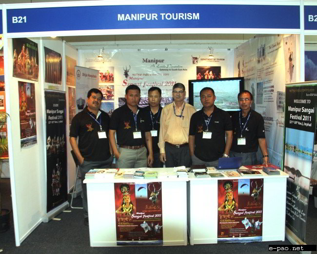 Team Manipur at Travel and Tourism Fair 2011, Mumbai