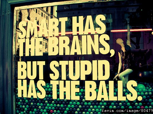 It's all about balls and brains!