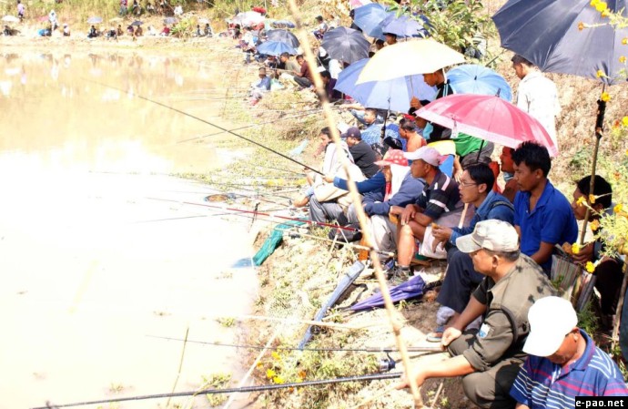 At the First Angling Competition Held at Kakching in 2011