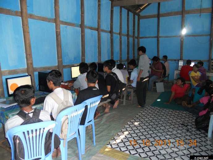 Free Computer Education Programme 2011 by  Kakching Educational Trust
