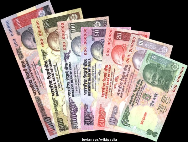 Gandhiji on Indian Rupees